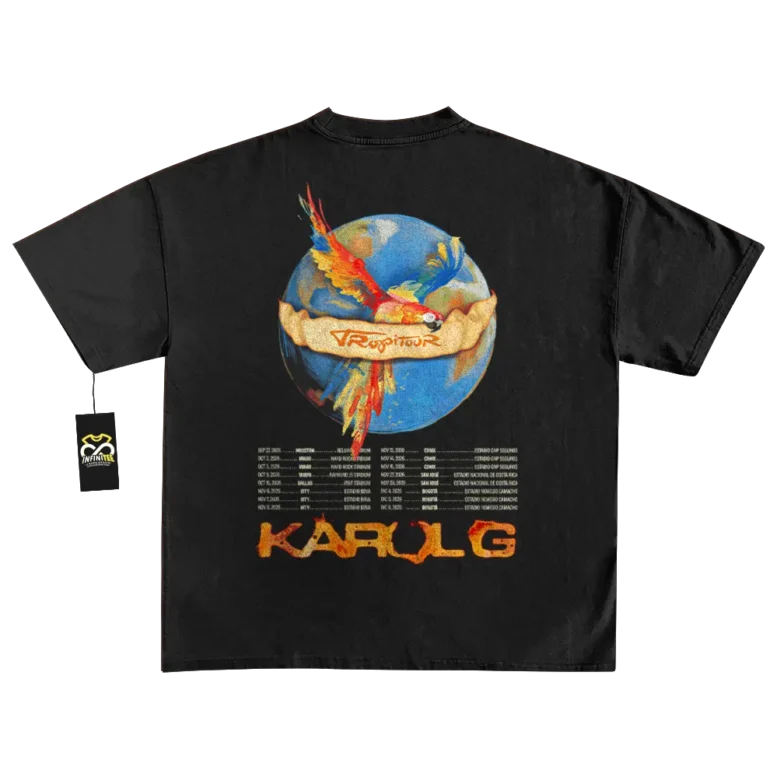 playera karol g tropitour 2026