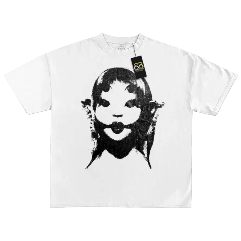 playera melanie martinez portals creature blanco