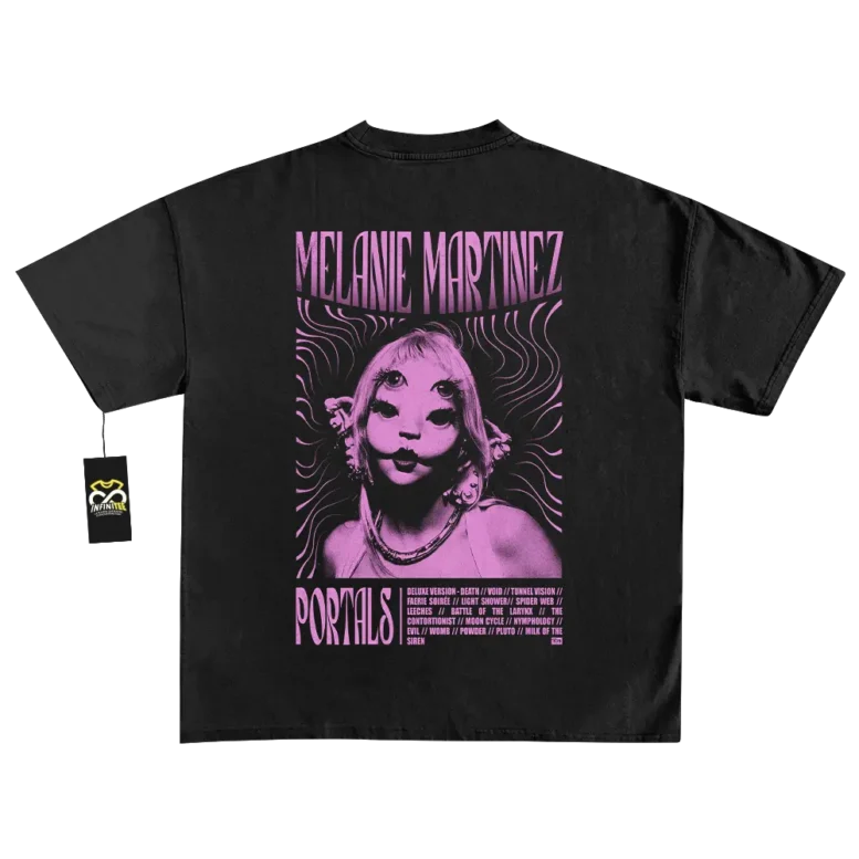 Playera MELANIE MARTINEZ | Portals Track List 1 playera melanie martinez portals tracklist