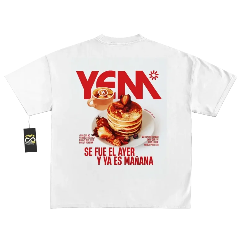 playera morat YEM PANCAKES blancomerch mexico