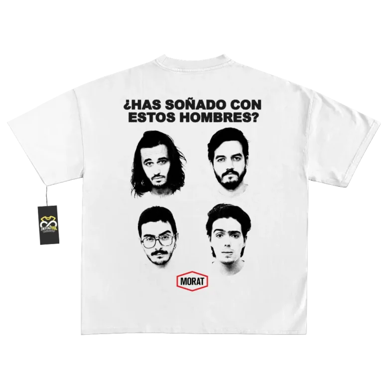 Playera MORAT | ¿Has soñado con estos hombres? 1 playera morat haz sonado con estos