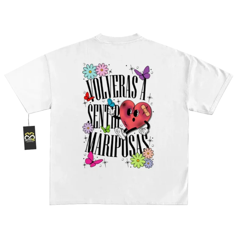 Playera MORAT | Volveras a sentir mariposas 1 playera-morat-volveras-a-sentir-mariposas-merch-mexico