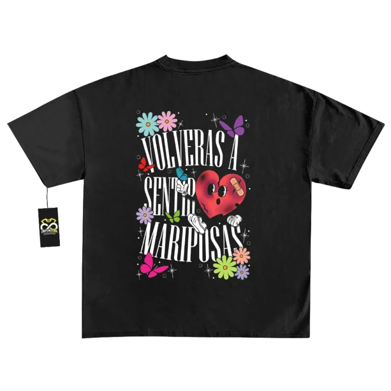 playera-morat-volveras-a-sentir-mariposas-merch-negro