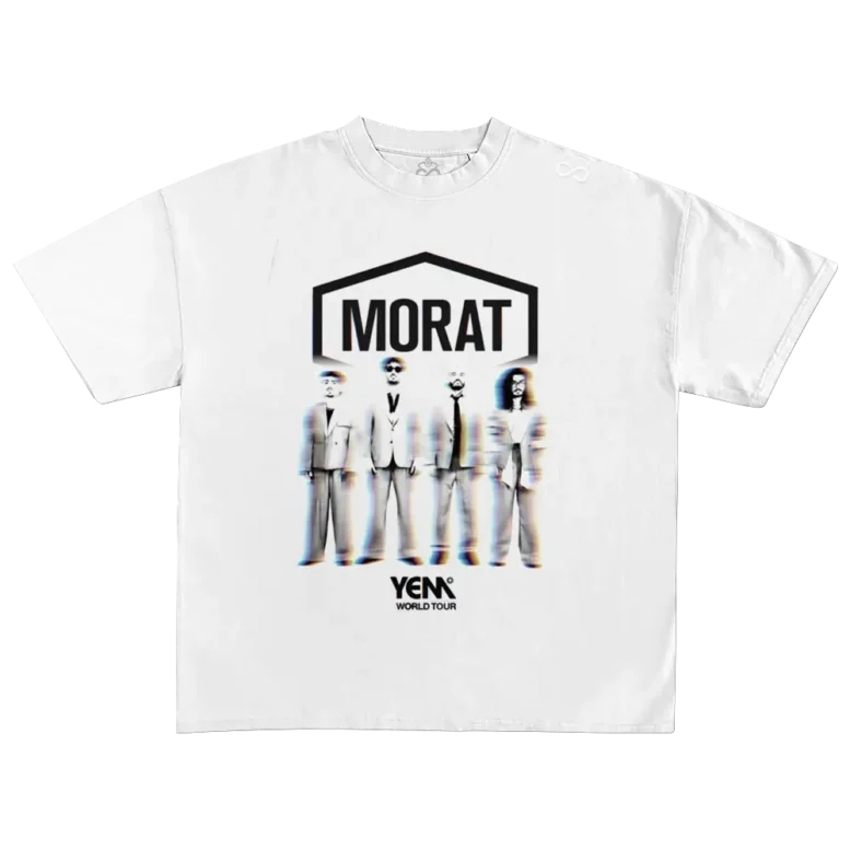 Playera MORAT | YEM World Tour BLUR 1 playera morat ya es manana world tour blur mexico