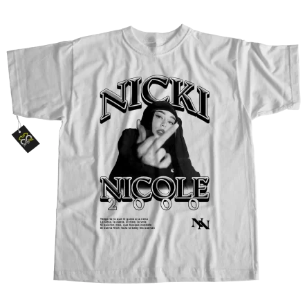 playera nicki nicole 2000