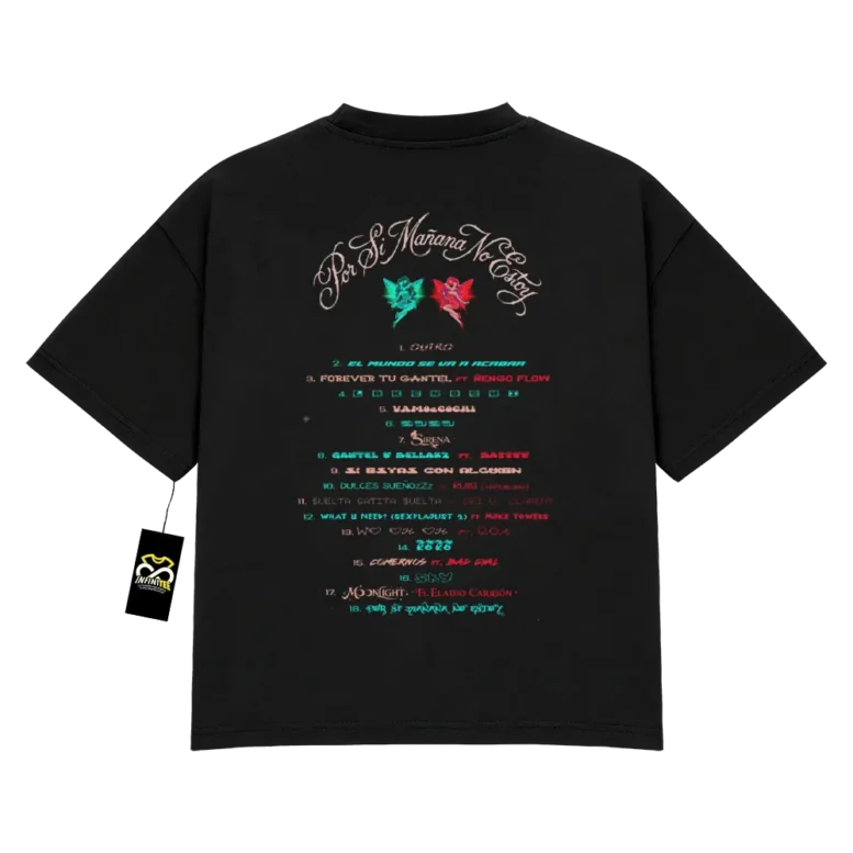 playera omar courtz por si manana no estoy tour setlist