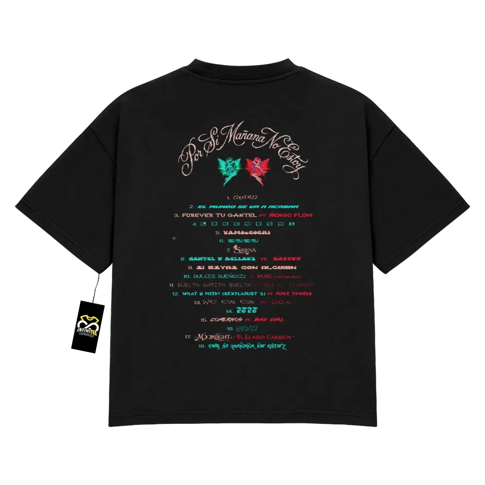 Playera OMAR COURTZ | Set List - Por si mañana no estoy