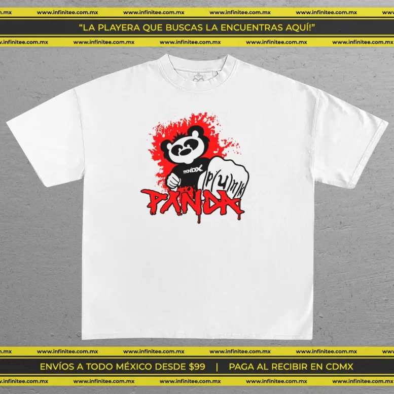 playera-pxndx-vintage-punk.-color-blanco