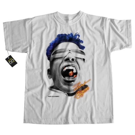 playera rauw alejandro saturno face