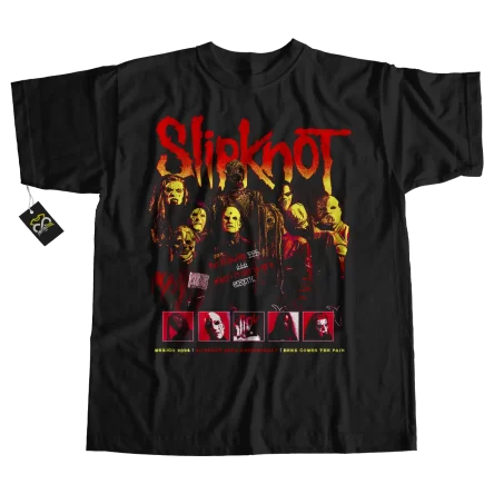 playera slipknot MEXICO 2024 TOUR 25TH ANNIVERSARY