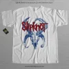 playera slipknot blanca logo pentagono