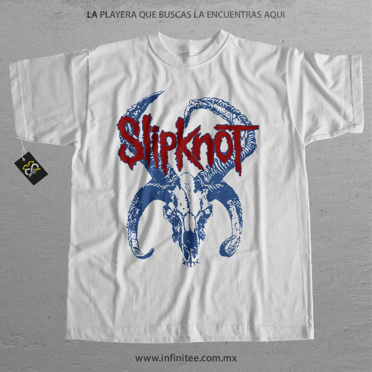 Home 25 playera slipknot cafe logo pentagono