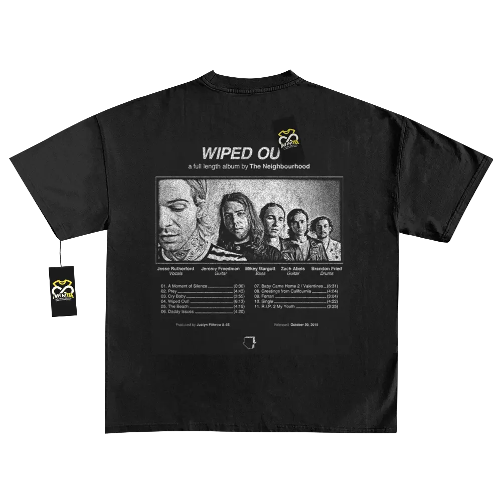 Playera THE NEIGHBOURHOOD | Wiped Out TRACKLIST