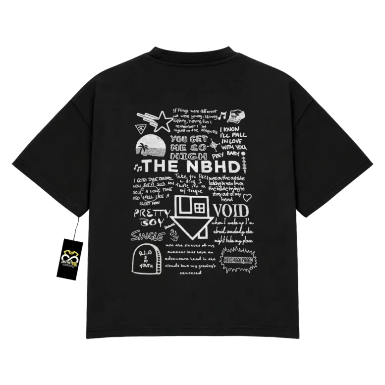 Playera THE NEIGHBOURHOOD | Tracklist 1 playera the neighbourhood mexico merch