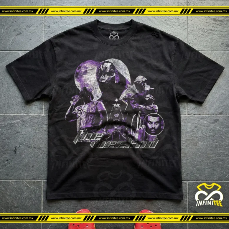playera-the-weeknd-Bootleg-mask.méxico