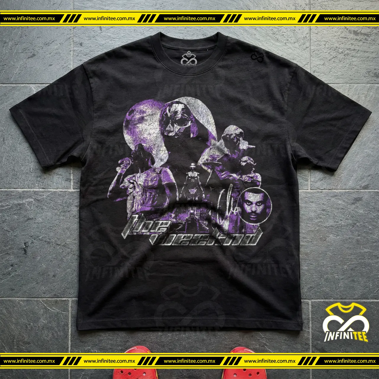 playera-the-weeknd-Bootleg-mask.méxico