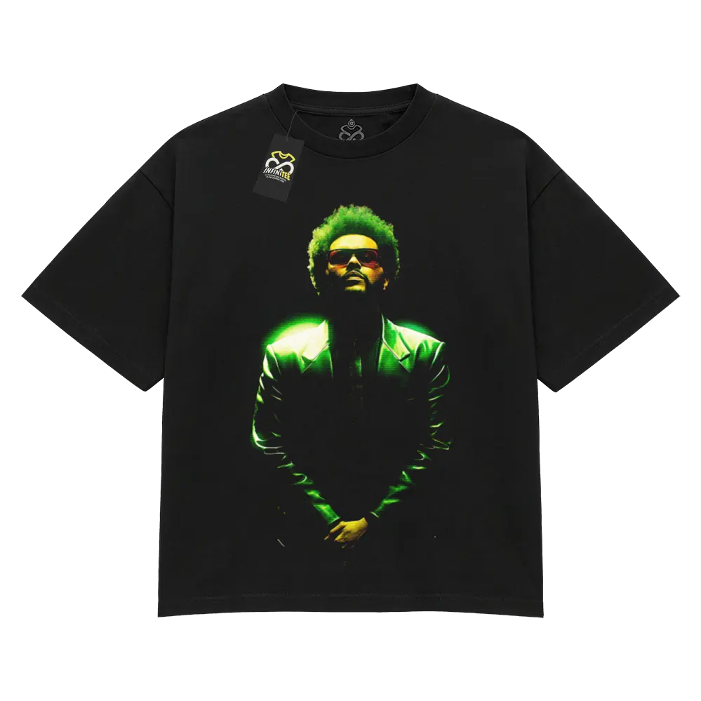 playera-the-weeknd-GLOW-verde