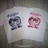 playera trueno real gangsta love color blanco