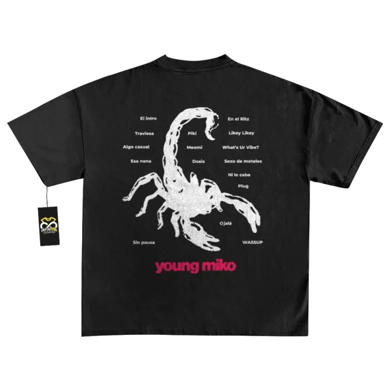 playera young miko merch mexico do not disturb tracklist