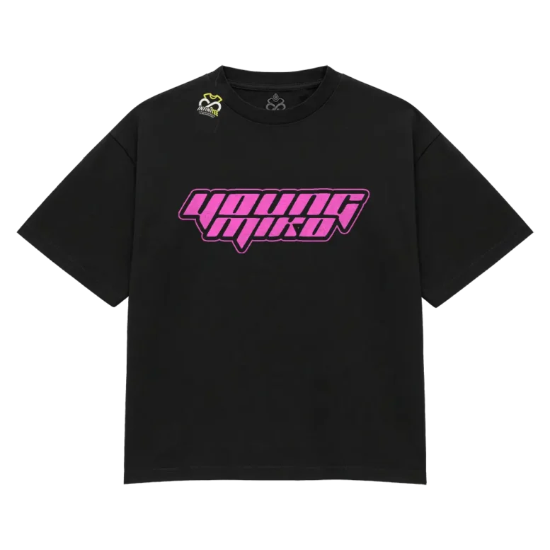 playera young miko merch mexico logo