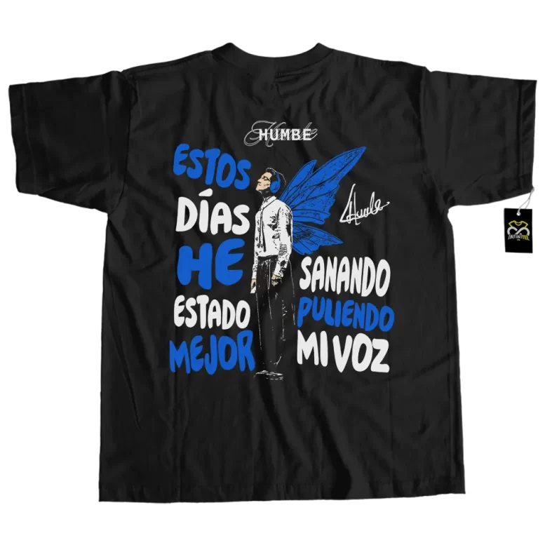 playera_HUMBE_estos_dias_he_estado_mejor azul