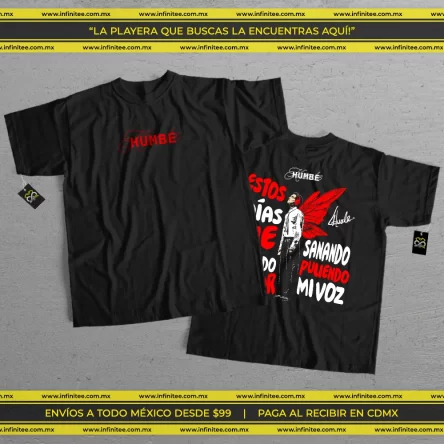 playera_HUMBE_estos_dias_he_estado_mejor rojo