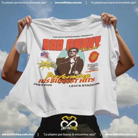 Playera BAD BUNNY | Super Bowl