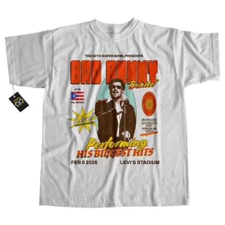 Playera BAD BUNNY | Super Bowl