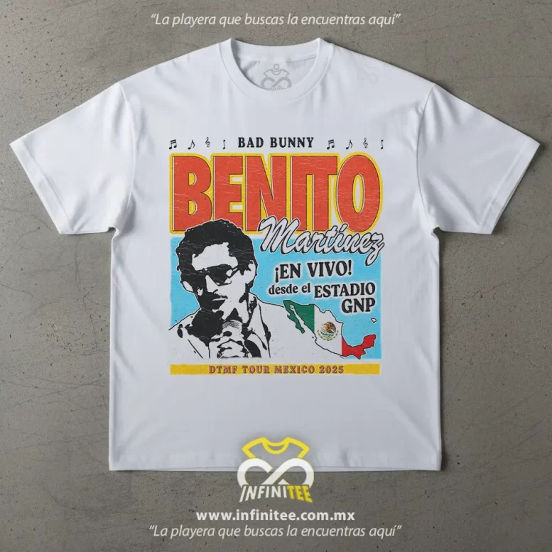 playera_badbunny_benito_en_vivo_estadio_GNP_mexico