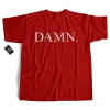 playera kendrick lamar DAMN rojo