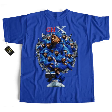 Playera KENDRICK LAMAR | GNX Azul