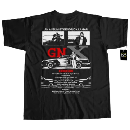 Playera KENDRICK LAMAR | GNX Black Poster