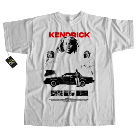 Playera KENDRICK LAMAR | Detalle Rojo
