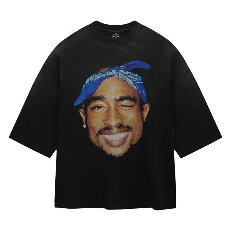 playera tupac 2pac shakur BIG HEAD