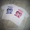 playeras trueno real gangsta love color blanco