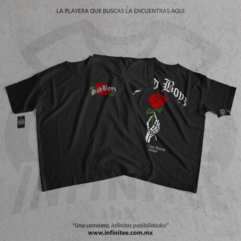 t shirt de junior h te compre las flores mas bonitas
