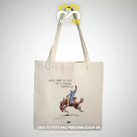 Playera y Frazadas Personalizadas en México 75 tote-bag-bad-bunny