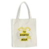 tote bag personalizada color natural