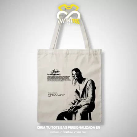 Playera y Frazadas Personalizadas en México 56 tote-bag-travis-scott