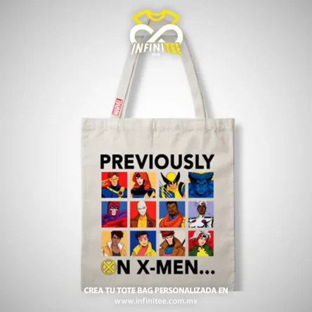 Playera y Frazadas Personalizadas en México 54 tote-bag-x-men