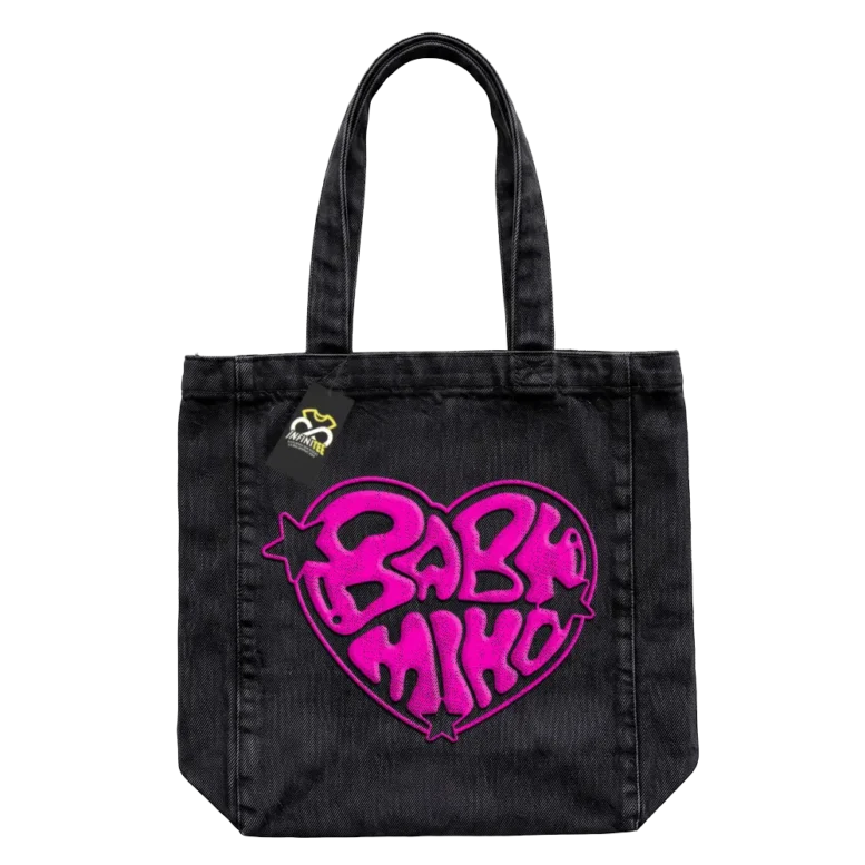Tote Bag YOUNG MIKO | Bolsa de Mezclilla 1 totebag-mezclilla-negra-YOUNG-MIKOO